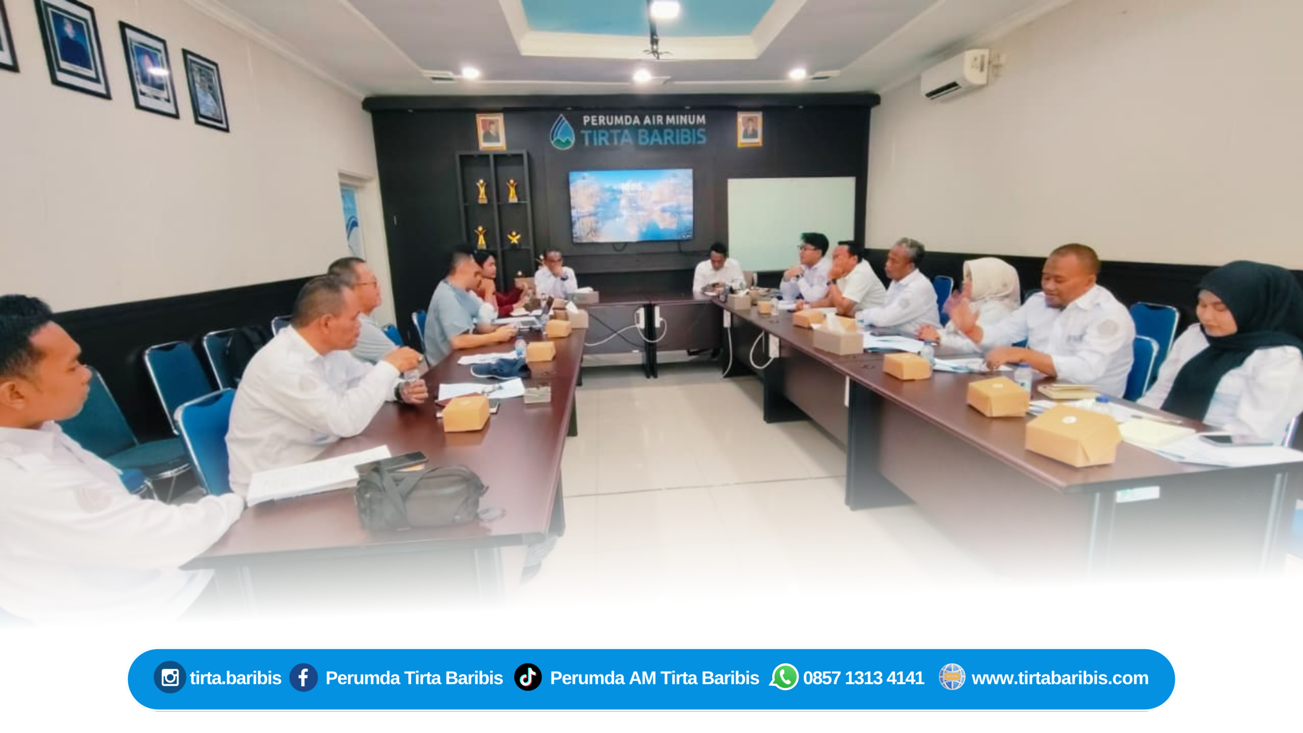 Perumda Air Minum Tirta Baribis Bangun Sinergi dengan PT Shyang Tah Jyun Dukung Iklim Investasi di Kabupaten Brebes