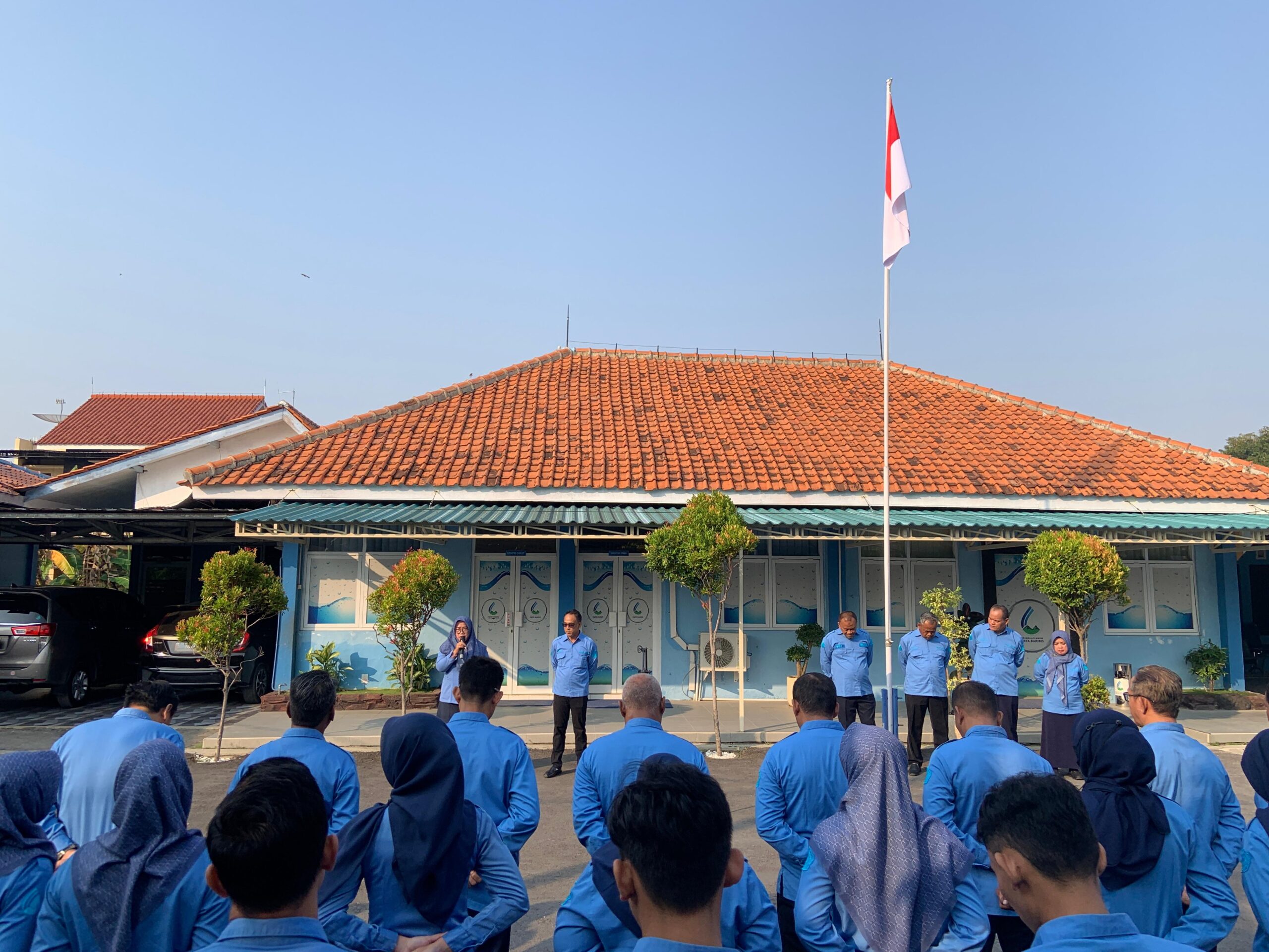 Pelepasan Purna Tugas Staf Unit IKK Tanjung, Ibu Sopiyah