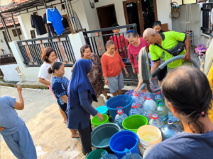 Droping Air Bersih di Krajan Taraban, Perumda Tirta Baribis Perkuat Respons Pelayanan di Wilayah Paguyangan